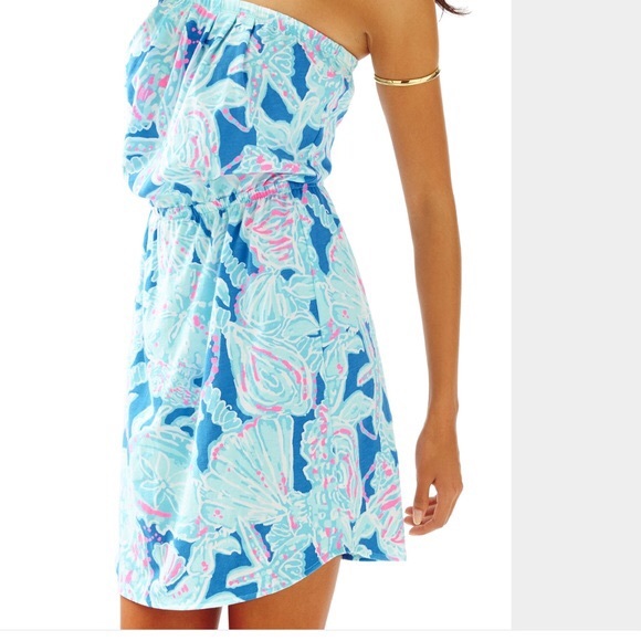 Lilly Pulitzer Windsor Dress Into the deep sz. XXS - Picture 2 of 8